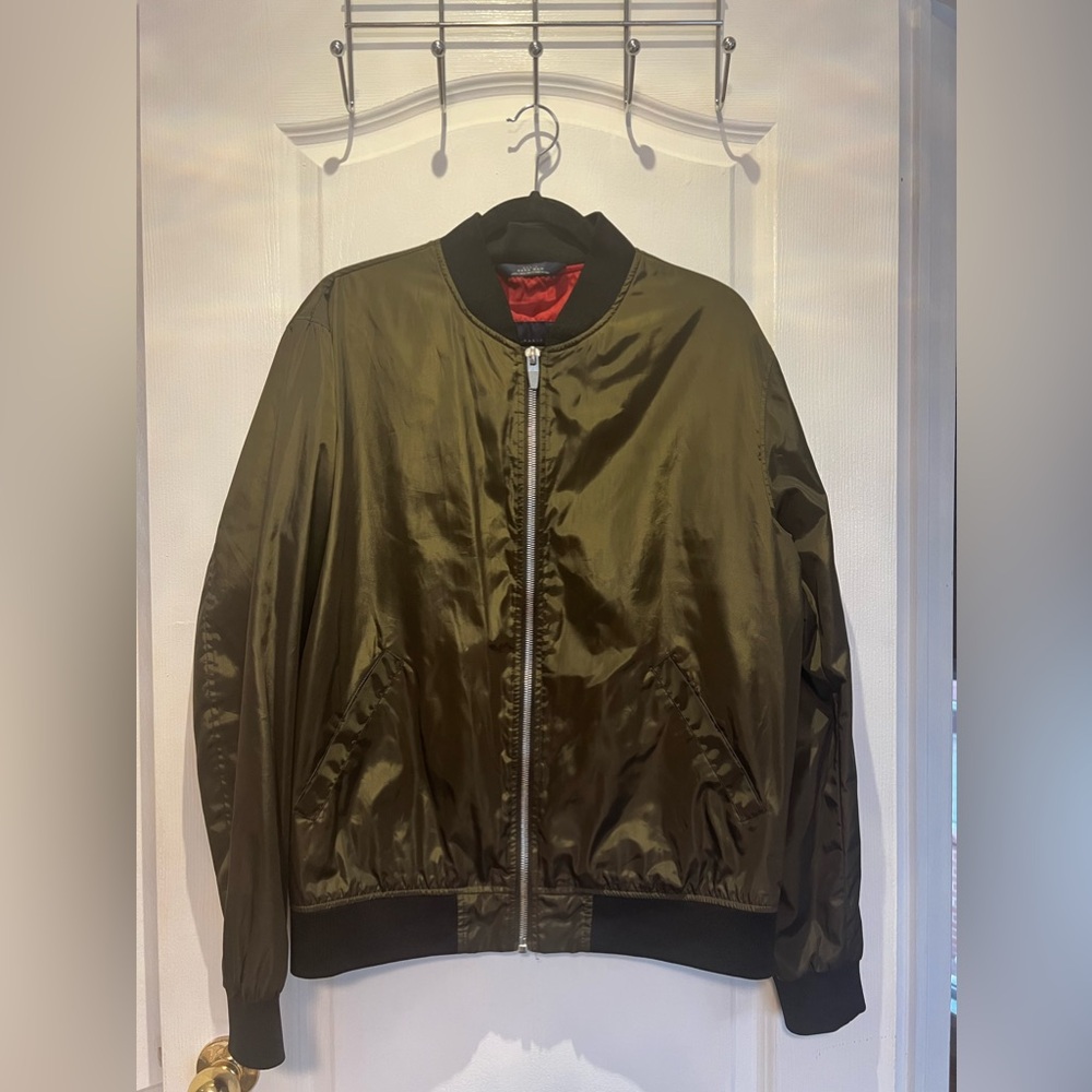Zara men’s bomber jacket
